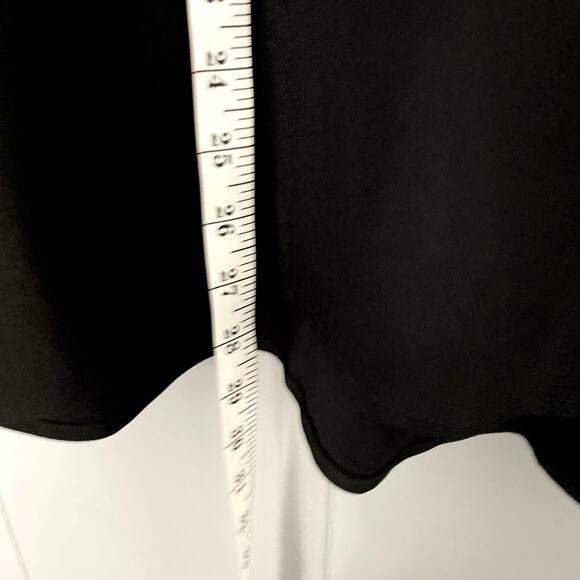 NEW Torrid Deep Black Peplum Bengaline Zipper Front Classic Tank Top 3X - Picture 6 of 9